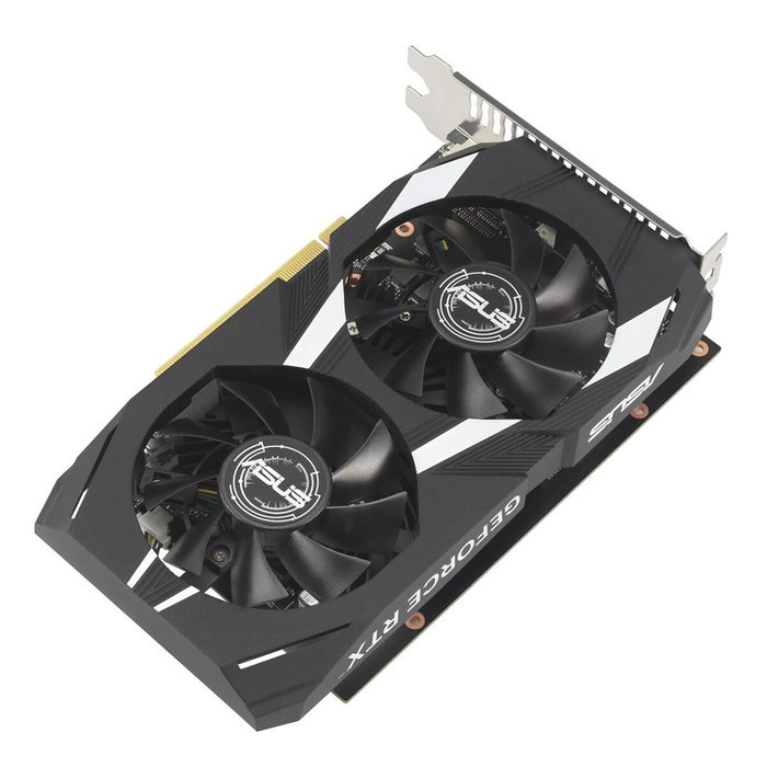 Asus Carte Graphique DUAL GeForce RTX 3050 O6G - 90YV0K60-M0NA00 - 6 Go GDDR6 - Noir