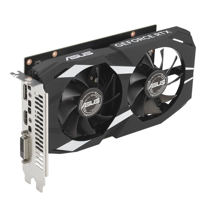 Asus Carte Graphique DUAL GeForce RTX 3050 O6G - 90YV0K60-M0NA00 - 6 Go GDDR6 - Noir