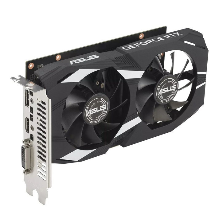 Asus Carte Graphique DUAL GeForce RTX 3050 O6G - 90YV0K60-M0NA00 - 6 Go GDDR6 - Noir