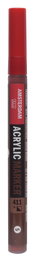 Amsterdam Marqueur Acrylique 2 mm Terre de Sienne Brûlée 411