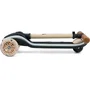 Kinderkraft RAKET UP 2 en 1 trottinette avec siège pliable et roues LED Beige