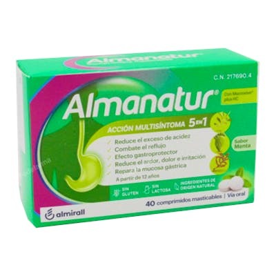 ALMANATUR Menta 40 Comprimés ALMANATUR Menta 40 Comprimés