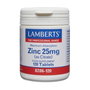 Lamberts Zinc Citrate 25 mg, 120 comprimés