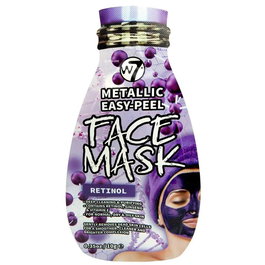 W7 - Masque peel-off métallique au rétinol pour le visage - Effet lifting et lissant - 10 g