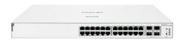 Aruba Instant On Commutateur Gigabit 24 ports Gestion cloud PoE+ 195W 4 ports SFP+ 10G pour PME - Modèle 1930