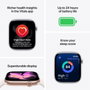 Apple Watch Series 11 GPS + Cellular - 46mm - Aluminium Jet Black - Black Sport Band - M/L