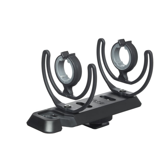 RODE SM3-R Suspension Lyre Double avec Adaptateur pour Micro Canon, Gestion de Câble RODE SM3-R Suspension Lyre Double avec Adaptateur pour Micro Canon, Gestion de Câble