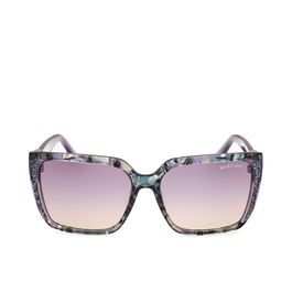 Guess By Marciano GM00012 Lunettes de Soleil Femme Carré Acétate Lila Havana 58 mm