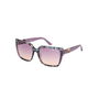 Guess By Marciano GM00012 Lunettes de Soleil Femme Carré Acétate Lila Havana 58 mm