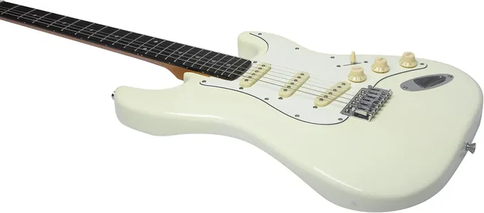 EKO Guitare Électrique Starter ST300 Type Strat - Blanc Olympique