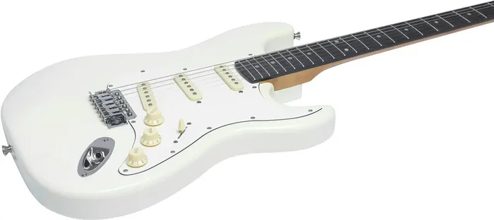 EKO Guitare Électrique Starter ST300 Type Strat - Blanc Olympique