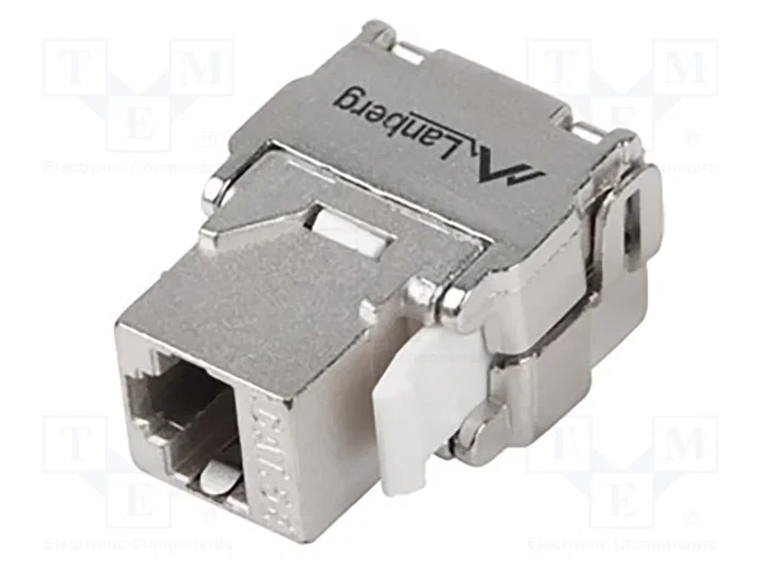 Lanberg Connecteur Keystone RJ45 Cat.6a FTP 180 Toolless Lanberg Connecteur Keystone RJ45 Cat.6a FTP 180 Toolless