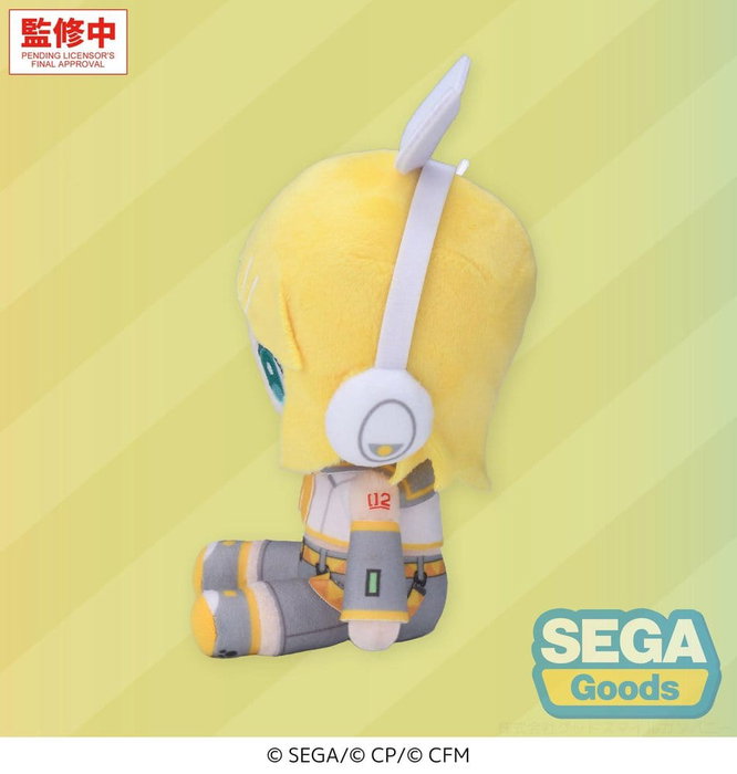 Sega Hatsune Miku: Colorful Stage! Mysekai Kagamine Rin S peluche 13 cm