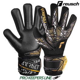 Gants de Gardien de But Reusch Attrakt Silver Nc Noir L