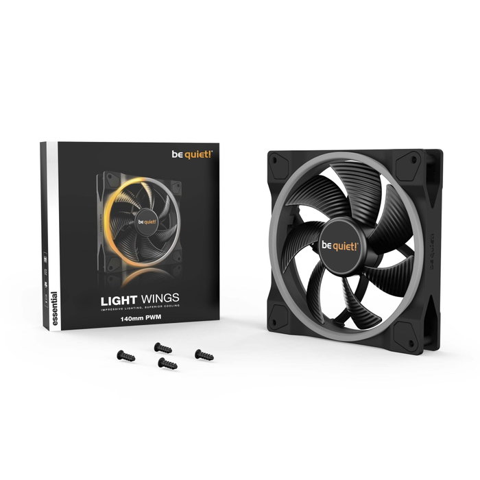 be quiet! Light Wings 140mm PWM Black