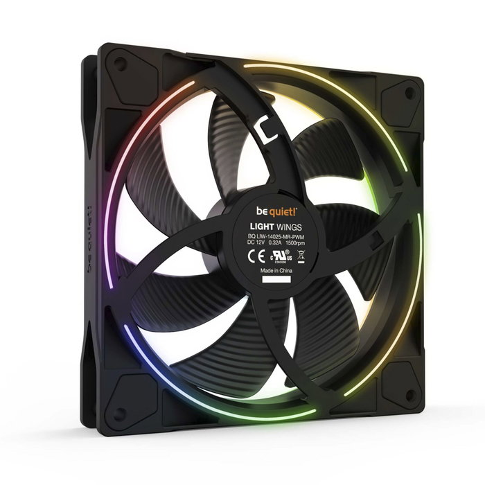 be quiet! Light Wings 140mm PWM Black