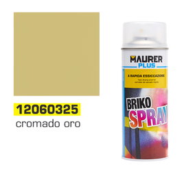 MAURER Spray chromé or 400 ml