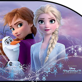 Licensing CZ10252 Rideaux Latéraux Trapèze Frozen 65x38 cm 2 Pz UV