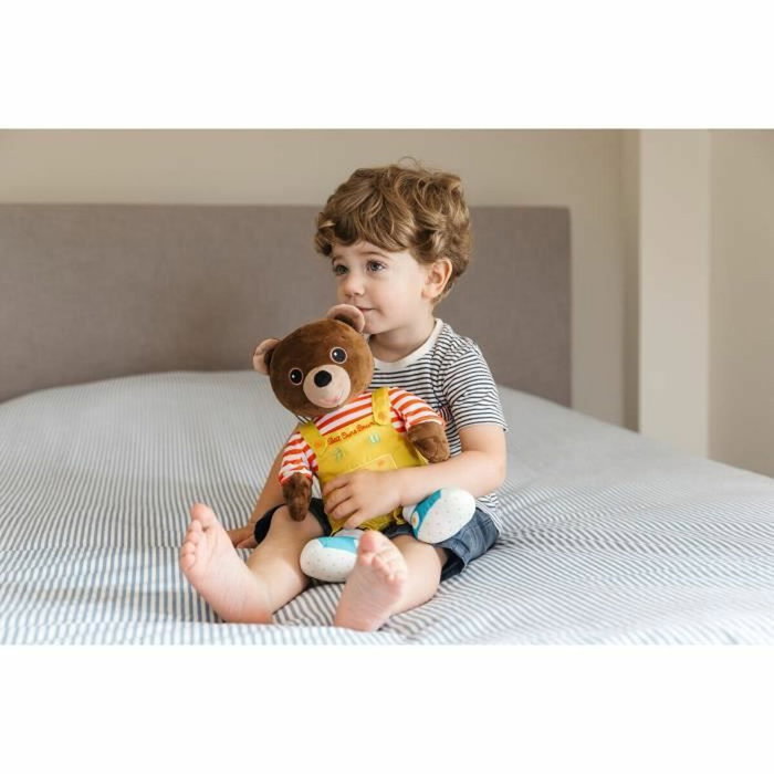 Gipsy Toys Petit Ours Brun Peluche Musicale et Conteuse d'Histoires