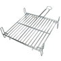 SATURNIA Grille de barbecue double n° 4 40x40 cm chromée