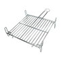 SATURNIA Grille de barbecue double n° 4 40x40 cm chromée