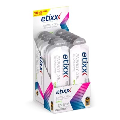 ETIXX ISOTONIC ENERGY gel pomme 12 unités ETIXX ISOTONIC ENERGY gel pomme 12 unités