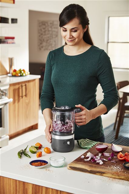 Kitchenaid 5KFCB519 EDG Picador de Alimentos Inalámbrica Gris Marengo Kitchenaid 5KFCB519 EDG Picador de Alimentos Inalámbrica Gris Marengo