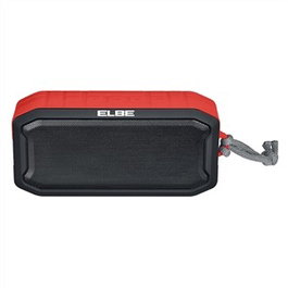 Elbe ALT-R15-TWS Enceinte Bluetooth Portable 5W TWS Rouge Résistant à l'eau IPX7 pour musique sans fil et son stéréo