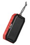 Elbe ALT-R15-TWS Enceinte Bluetooth Portable 5W TWS Rouge Résistant à l'eau IPX7 pour musique sans fil et son stéréo