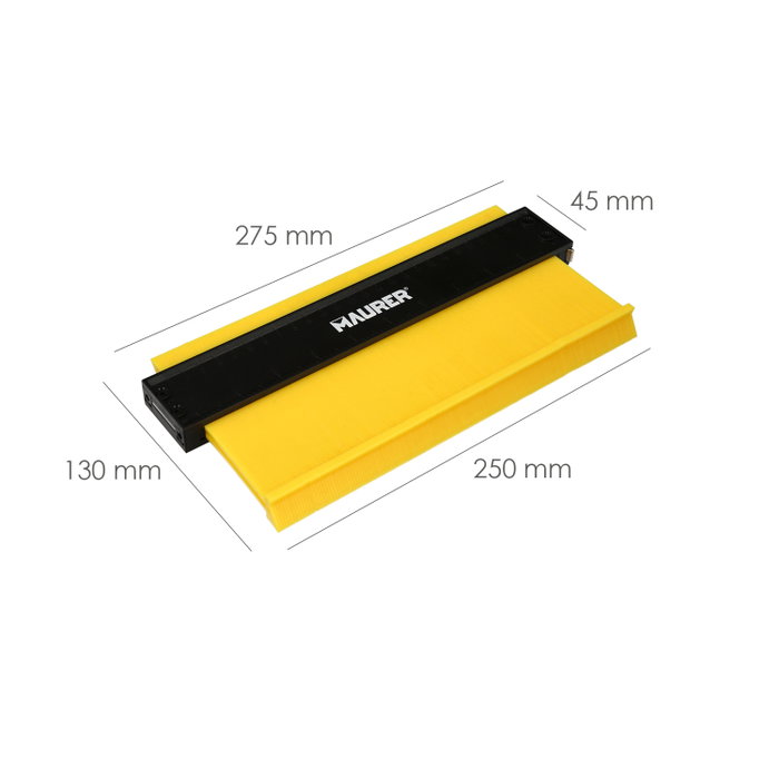MAURER Medidor de contornos 130x250 mm avec blocage