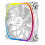 Enermax UC-SQARGB12P-W-SG Ventilateur de Boîtier Gaming 120 mm RGB, 300-1500 RPM, 68.27 CFM, Silencieux 23 dBA