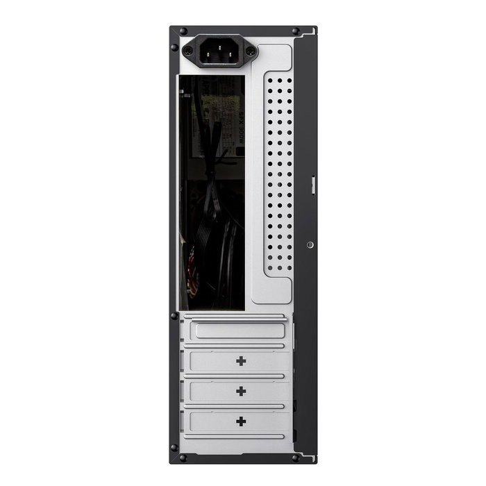 Unykach UK2012 Boîtier Slim Micro ATX Noir avec Alimentation 300W 80 PLUS Bronze