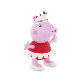 COMANSI - Figura Peppa Pig - Danseuse Y99689 - Figurine - Jeu d'imagination - Hauteur 6 cm - À partir de 3 ans
