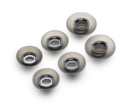 Poly Coussinets en Simili-cuir pour Voyager Focus UC, 2 pièces