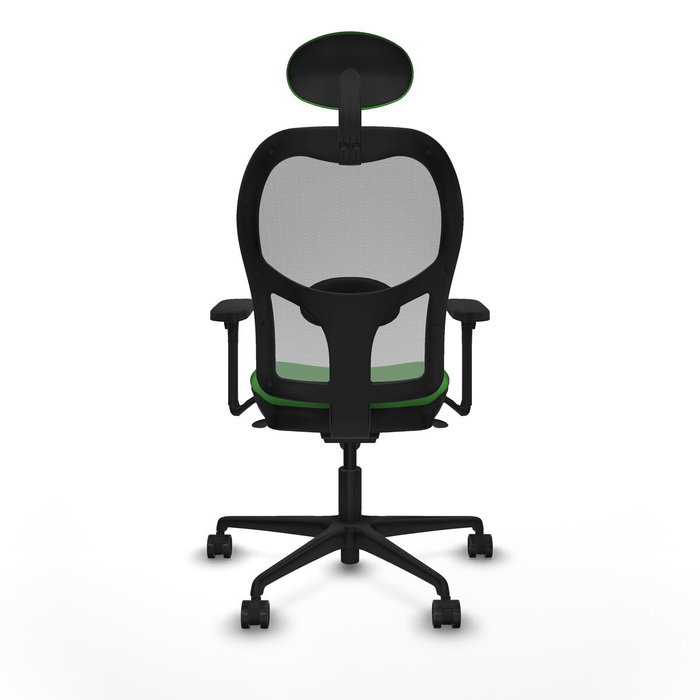 Piqueras y Crespo Chaise de Bureau Jorquera 3D036N1 Vert avec Appui-tête Piqueras y Crespo Chaise de Bureau Jorquera 3D036N1 Vert avec Appui-tête