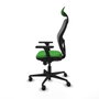 Piqueras y Crespo Chaise de Bureau Jorquera 3D036N1 Vert avec Appui-tête
