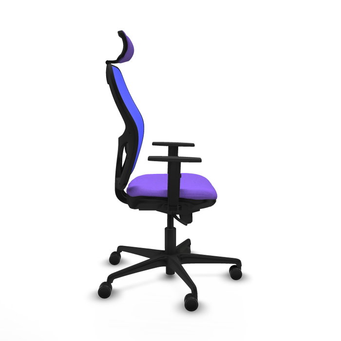 Chaise de Bureau avec Appui-tête Piqueras y Crespo 1D036N2 Lila