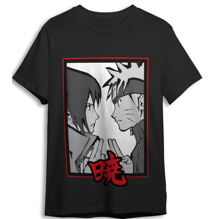 PIERROT T-shirt adulte Naruto Shippuden Face to Face en coton 165 g - Taille S PIERROT T-shirt adulte Naruto Shippuden Face to Face en coton 165 g - Taille S