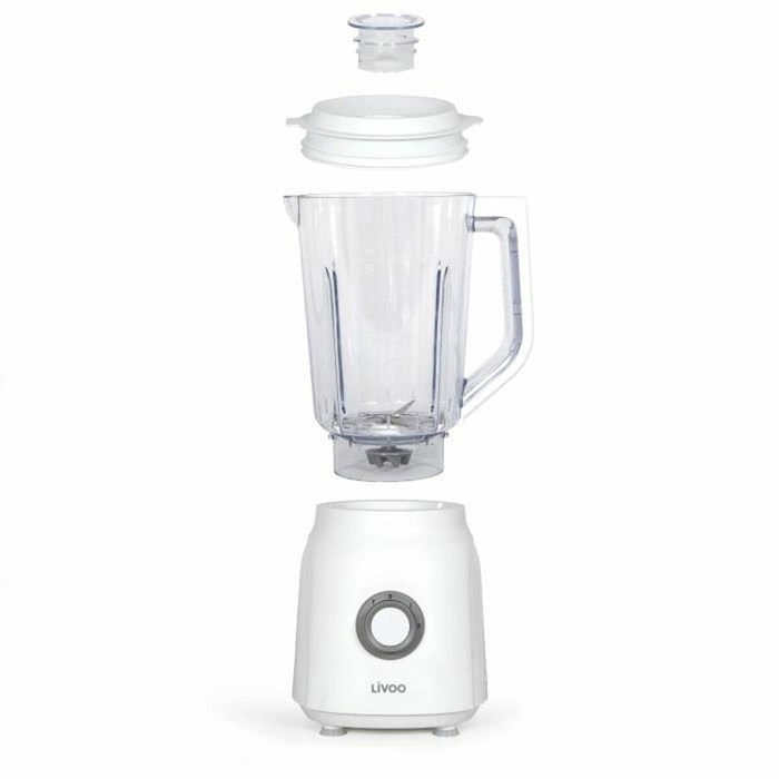Livoo Blender 1,5 L 600 W Blanc