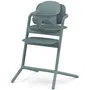 Cybex Chaise Haute Évolutive LEMO 2 Bleu Pack 3 en 1, Réglable Hauteur et Profondeur, avec Set Bébé et Plateau Repas