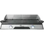 Little Balance Plancha Électrique Innov 2200 - 8735 - 2200W - Surface 50x30 cm - Revêtement Microcéramique sans PFAS - 2 Zones de Cuisson - Bavette Aluminium