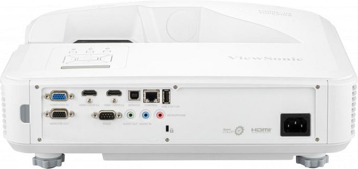 ViewSonic LS832WU Projecteur Laser Installation Ultra Courte Focale 5000 Lumens ANSI WUXGA 1920x1200, Ratio 0.25, 30000h, Compatible 4K, Gestion LAN