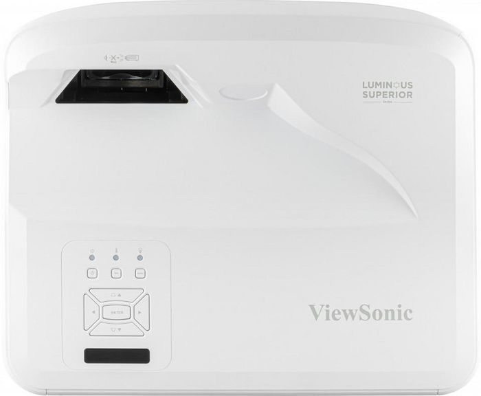 ViewSonic LS832WU Projecteur Laser Installation Ultra Courte Focale 5000 Lumens ANSI WUXGA 1920x1200, Ratio 0.25, 30000h, Compatible 4K, Gestion LAN