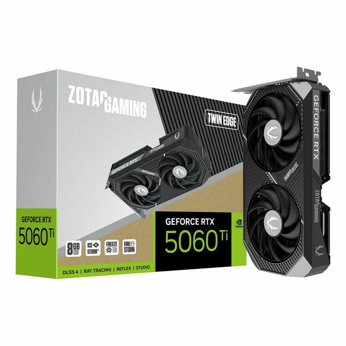 Carte Graphique Zotac ZT-B50610E-10M geforce rtx 5060 ti 8 GB GDDR7