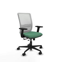 PIQUERAS Y CRESPO Chaise Haches Synchrone/Traslack Vert émeraude