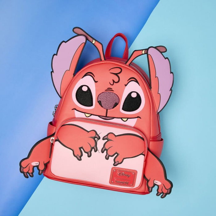 Loungefly Lilo & Stitch sac à dos Micro Stitch, Angel, & Leroy