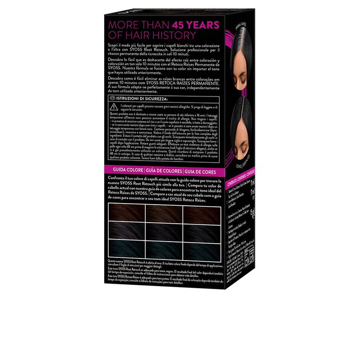 Syoss Masque Retouche Racines Root Retouch Noir 1 unité Syoss Masque Retouche Racines Root Retouch Noir 1 unité
