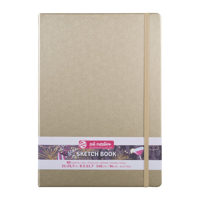 Talens Art Creation Carnet de Croquis Or Blanc 21 x 29,7 cm 80 Pages Talens Art Creation Carnet de Croquis Or Blanc 21 x 29,7 cm 80 Pages