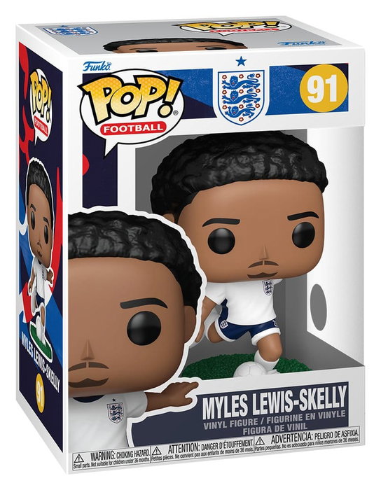 EFL POP! Football Vinyl Figurine England- Myles Lewis-Skelly 9 cm EFL POP! Football Vinyl Figurine England- Myles Lewis-Skelly 9 cm