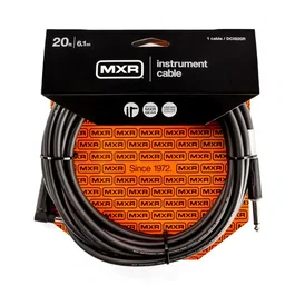 MXR Câble d'instrument Standard 6,096 m (20 ft) coudé/droit